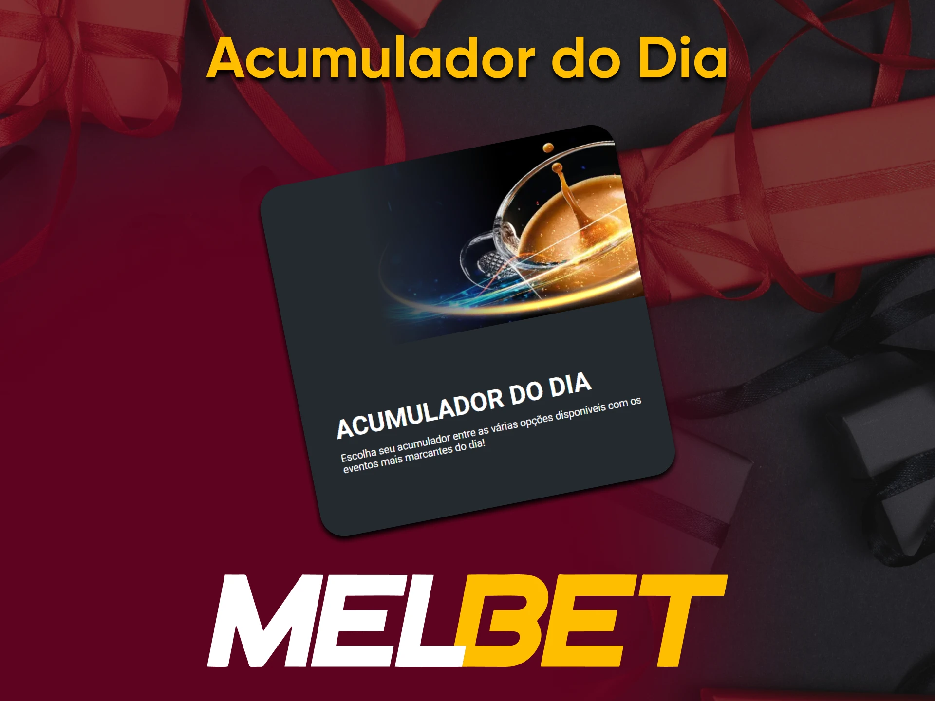 To get an additional Melbet bonus, place more bets.