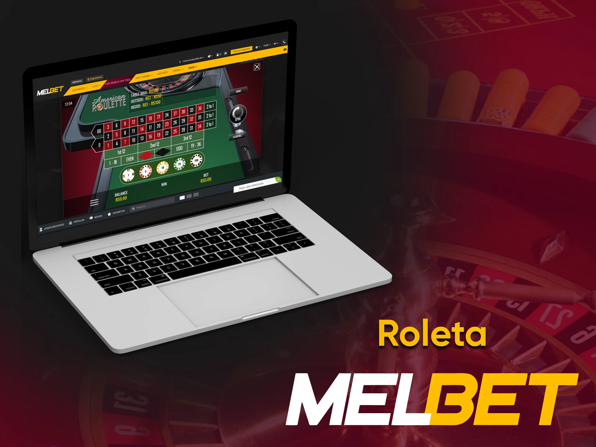 To play Melbet Roulette, go to the desired section.