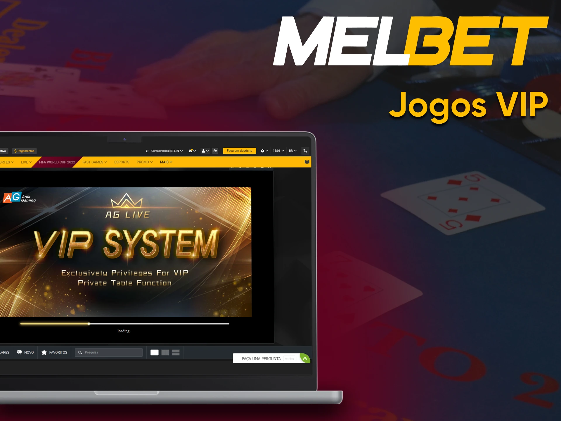 To play Melbet VIP Games, go to the desired section.