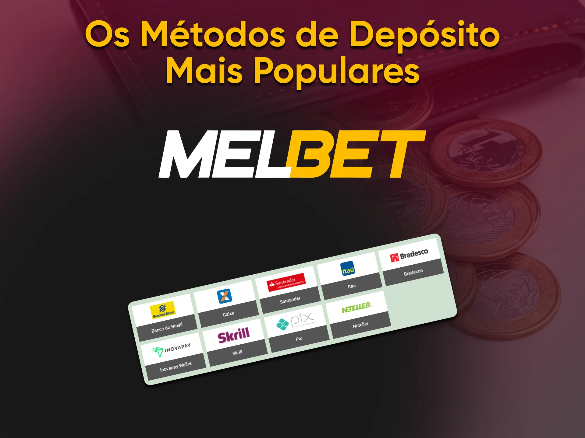 If you need to make a deposit, please choose a Melbet method.