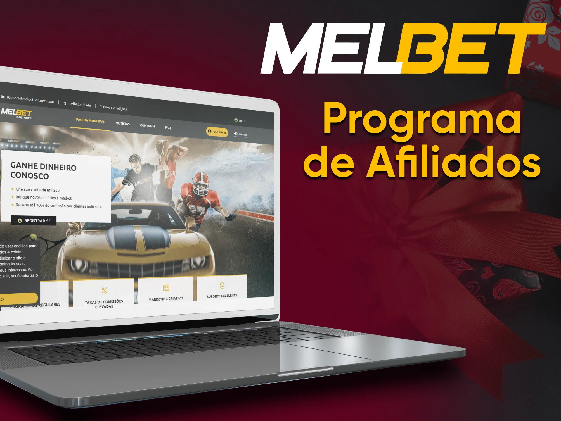 You can get additional bonuses from Melbet.