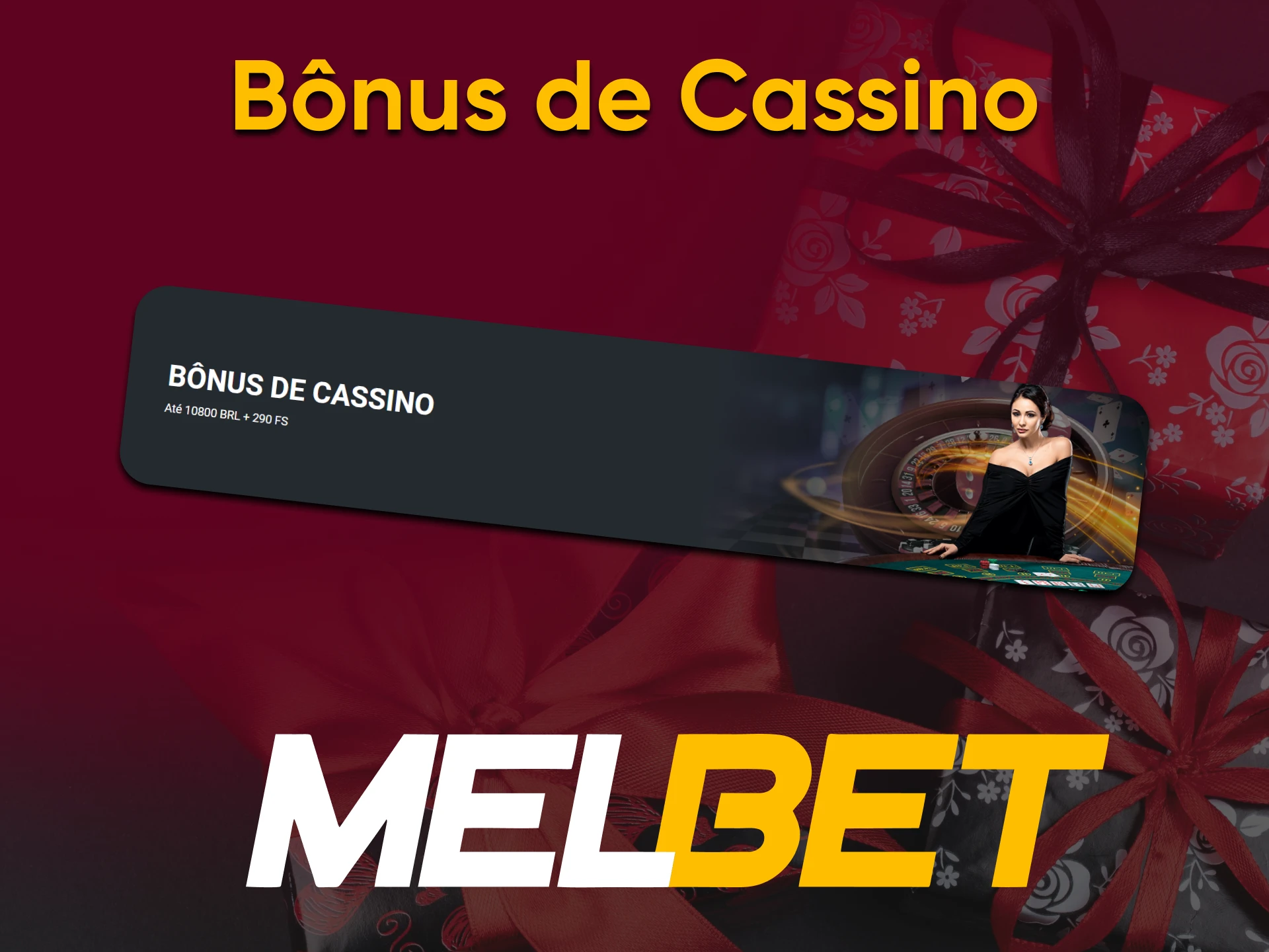 O site da Melbet tem um bônus de boas-vindas para jogar no cassino.