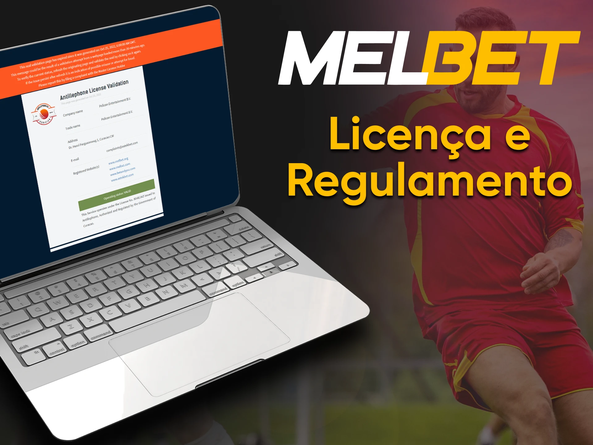 It is absolutely legal to use the Melbet betting platform.