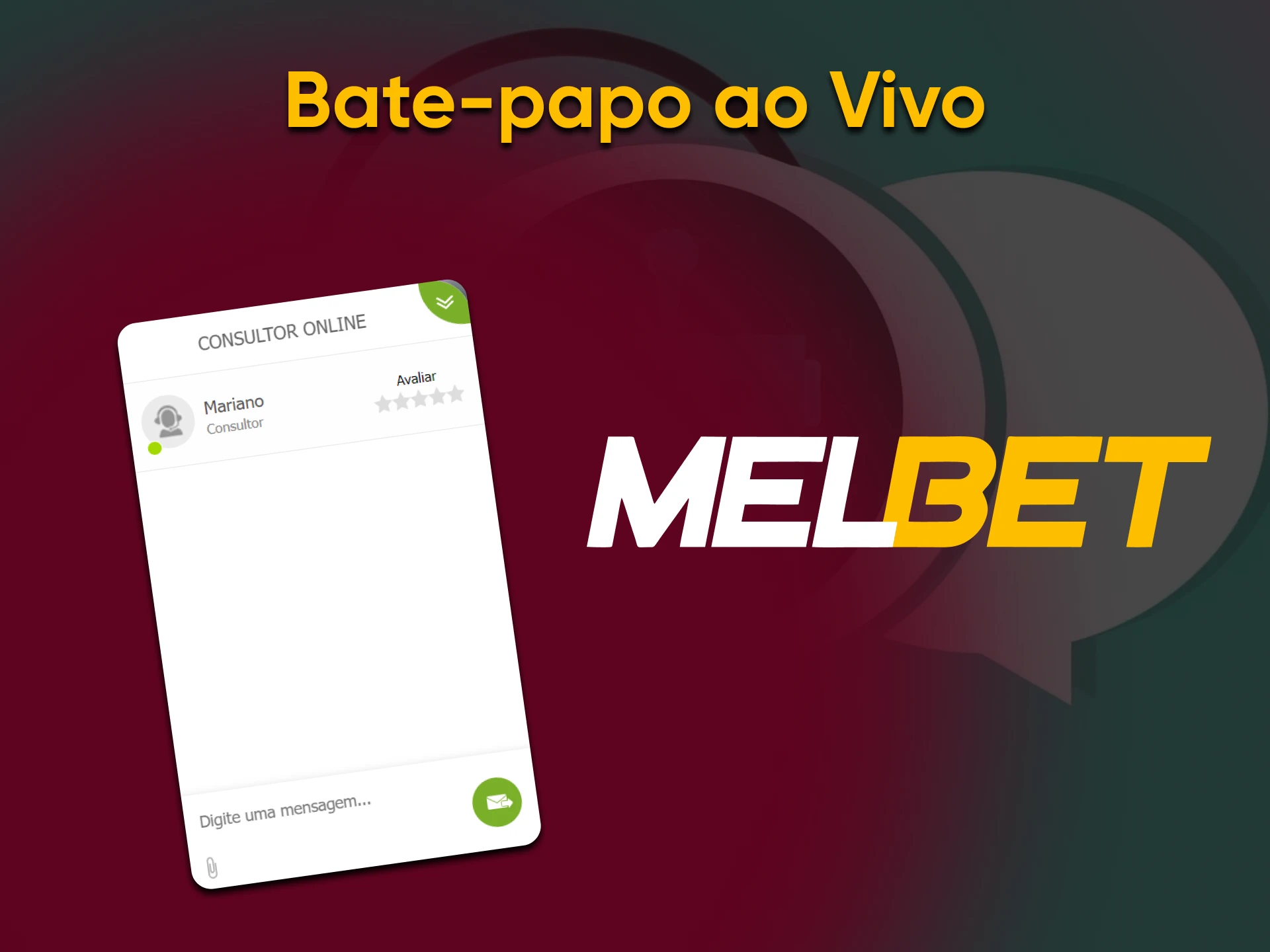 Se você tiver alguma dúvida, pode escrever imediatamente para o chat ao vivo da Melbet.