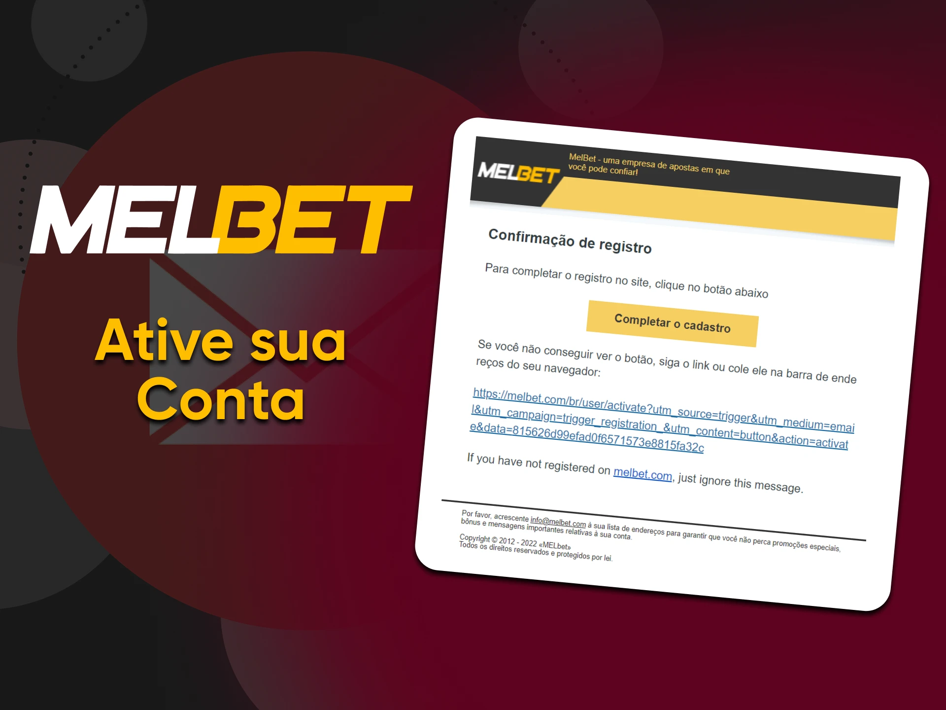 Para retirar fundos, você deve verificar sua conta Melbet.