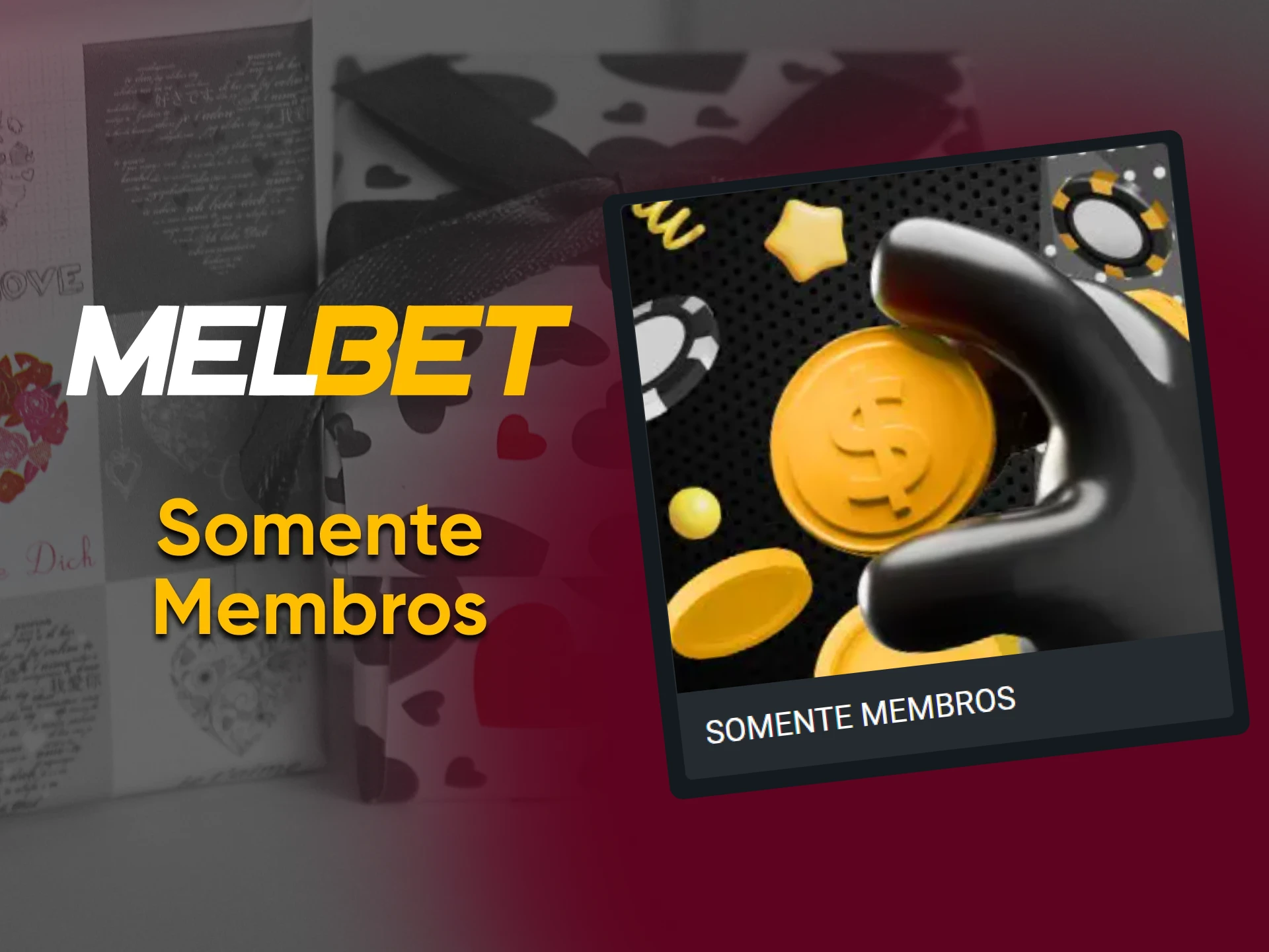 O site da Melbet tem um bônus separado para jogos de cassino.