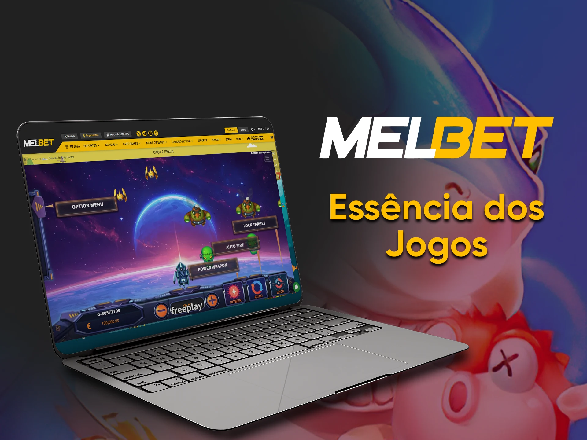 No site da Melbet você encontra jogos de pesca e caça.