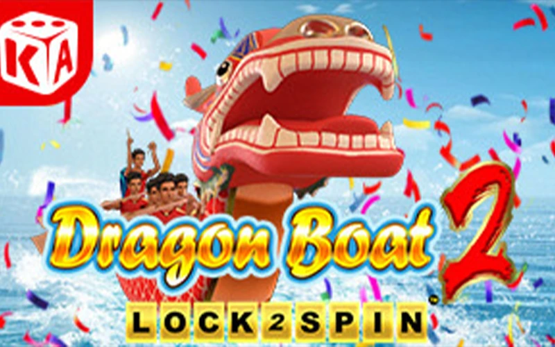 Recolha combinações vencedoras no jogo Dragon Boat 2.